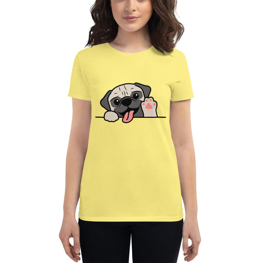 Waving Pug T-Shirt