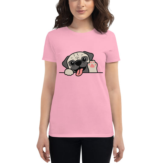 Waving Pug T-Shirt
