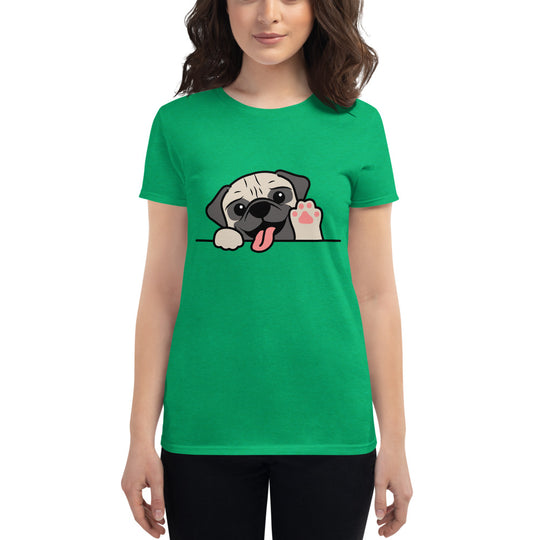 Waving Pug T-Shirt