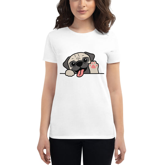 Waving Pug T-Shirt